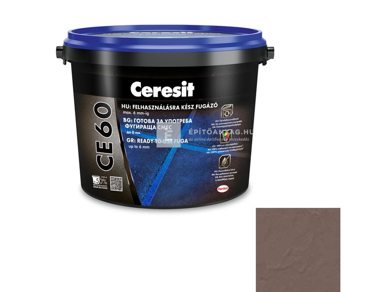 Henkel Ceresit CE 60 felhasználásra kész fugázó csokoládé 2 kg