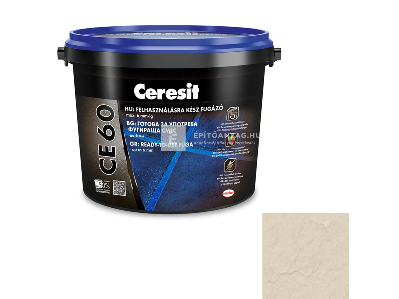 Henkel Ceresit CE 60 felhasználásra kész fugázó jázmin 2 kg