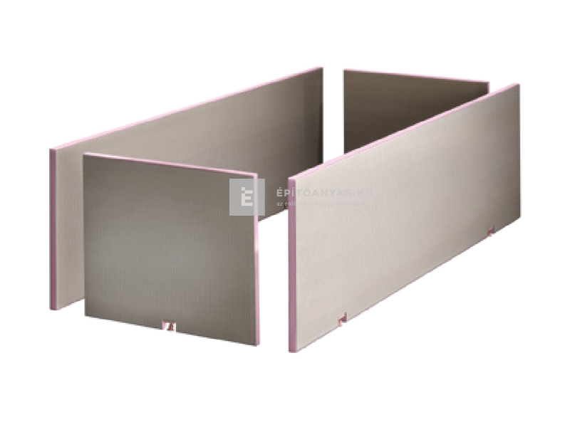 Austrotherm Uniplatte kádvégelem 73x60x3 cm