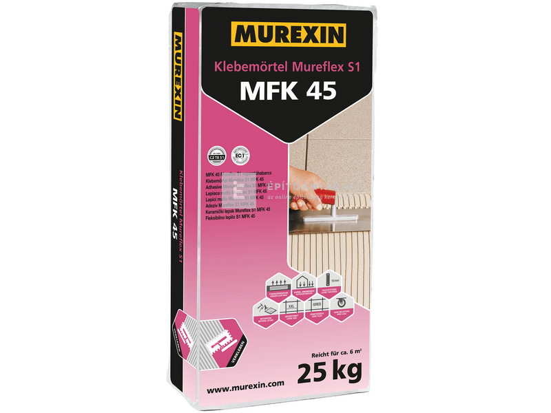 Murexin MFK 45 Mureflex S1 ragasztóhabarcs (C2TES1) 25 kg