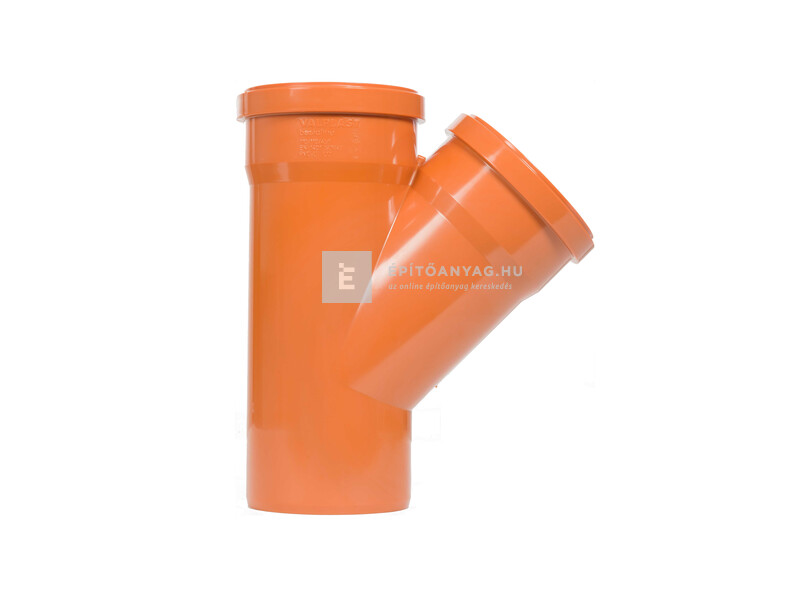 Valplast KG PVC ágidom 45° 125/110 mm