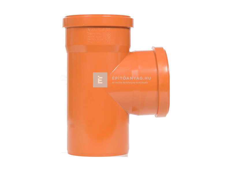 Valplast KG PVC T-idom 87,5° 110/110 mm