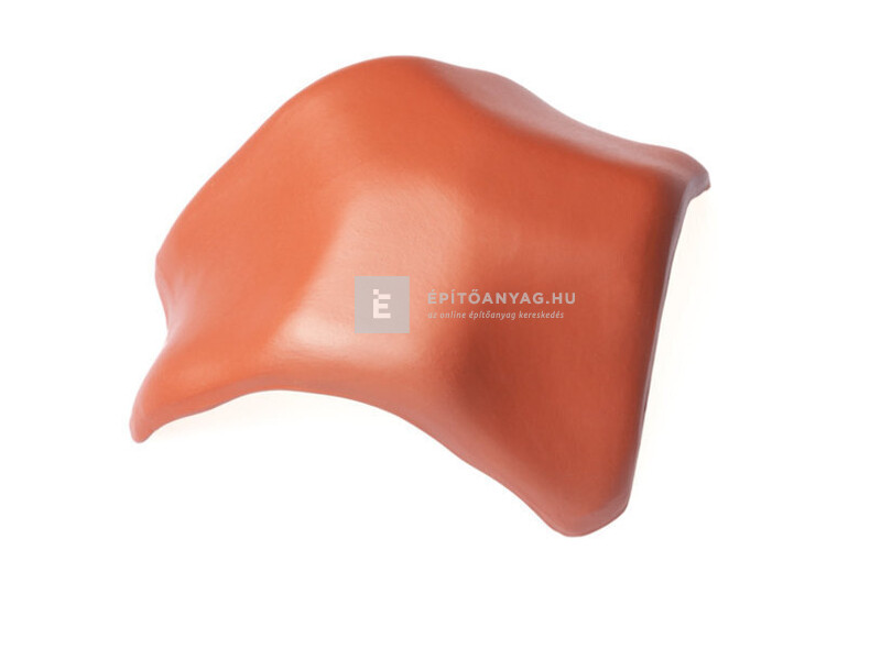 Bramac hornyolt elosztó kúpcserép natúrvörös, rögzítőkkel