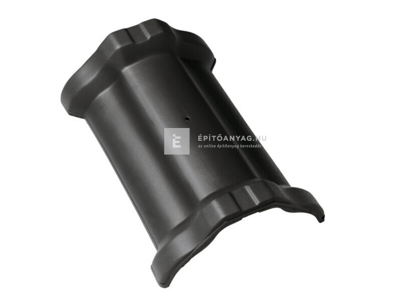 Bramac hornyolt záró kúpcserép bazaltszürke, rögzítőcsavarral