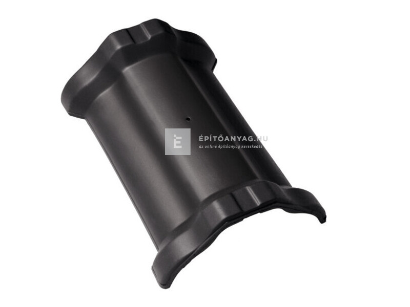 Bramac hornyolt záró kúpcserép antracit, rögzítőcsavarral