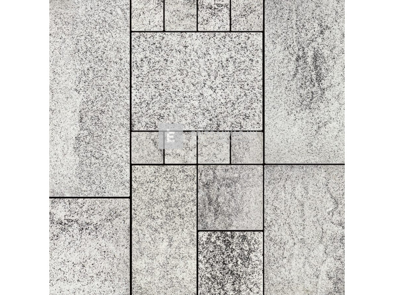 Semmelrock Ventura Kombi gránitszürke-fehér 6 cm