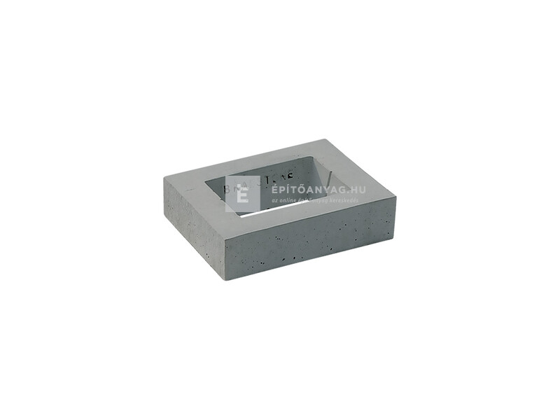 Semmelrock Bradstone Lias Kerítés félkő hamuszürke 35x30x7 cm