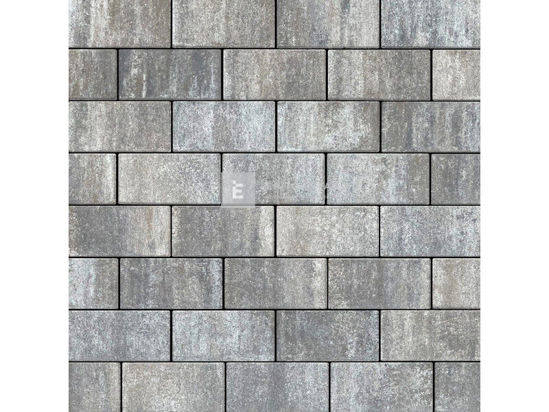 Semmelrock Citygo térkő 20x10x4 cm grafit-terra (16,2 m2/rkl)