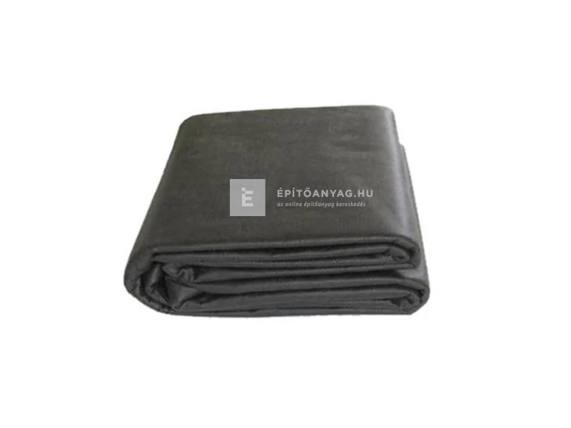 Talajtakaró geotextilia fekete 50 g, 16 m²