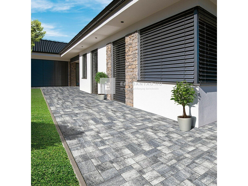 Semmelrock Citytop Kombi térkő stracciatella 6 cm