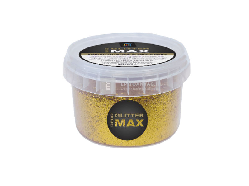 Revco Deco Glitter Max Csillám adalék vakoláshoz, gold 110 g