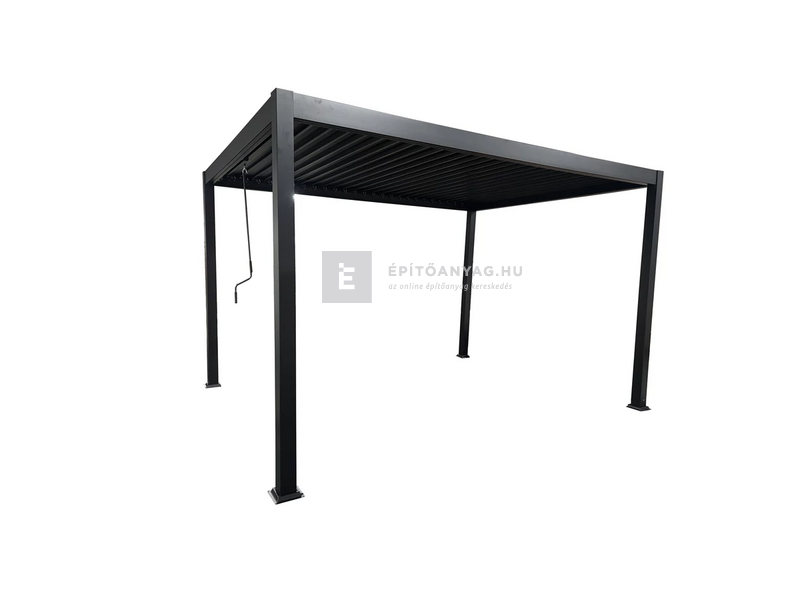 Sunrite Oliver pergola 3x4 m, fekete