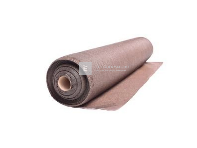 Browntex 160 árnyékolóháló, HDPE UV, 90 %-os takarás, barna, 1,8x10 m