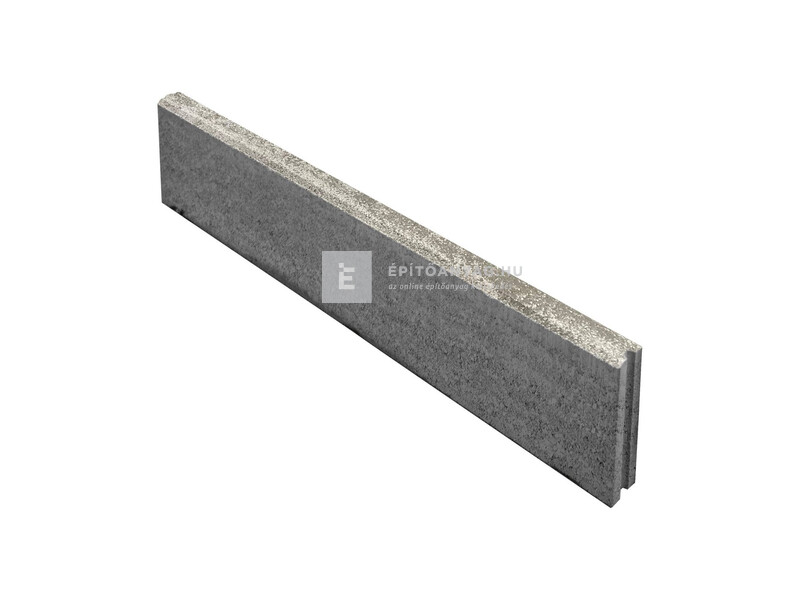 Semmelrock Kerti Szegély 100x20x5 cm szürke-fehér