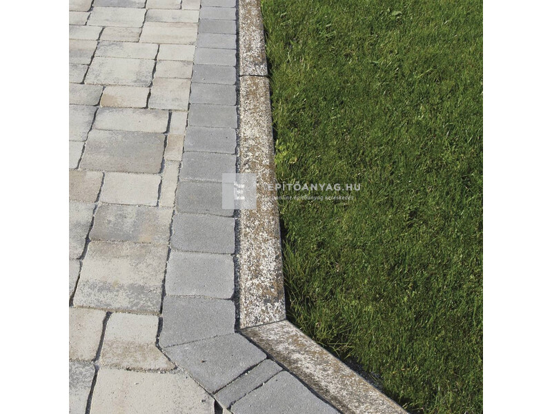 Semmelrock Kerti Szegély 100x20x5 cm grafit-terra