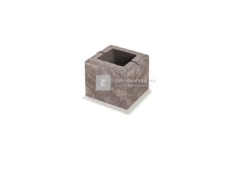 Semmelrock Rivago félkő füstbarna 20x20x16 cm