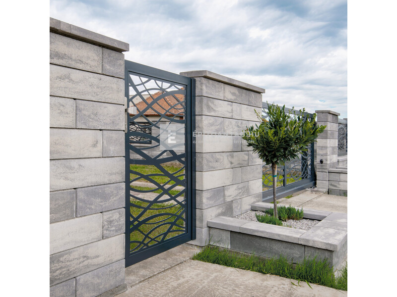 Semmelrock Rivago normálkő füstszürke 40x20x16 cm