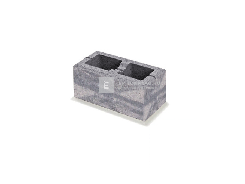 Semmelrock Rivago kerítéselem normálkő füstszürke 40x20x16 cm