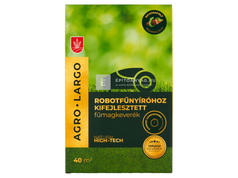 Agro-Largo Profi Garden Natural High-Tech robotfűnyíróhoz kifejlesztett fűmagkeverék, 1 kg