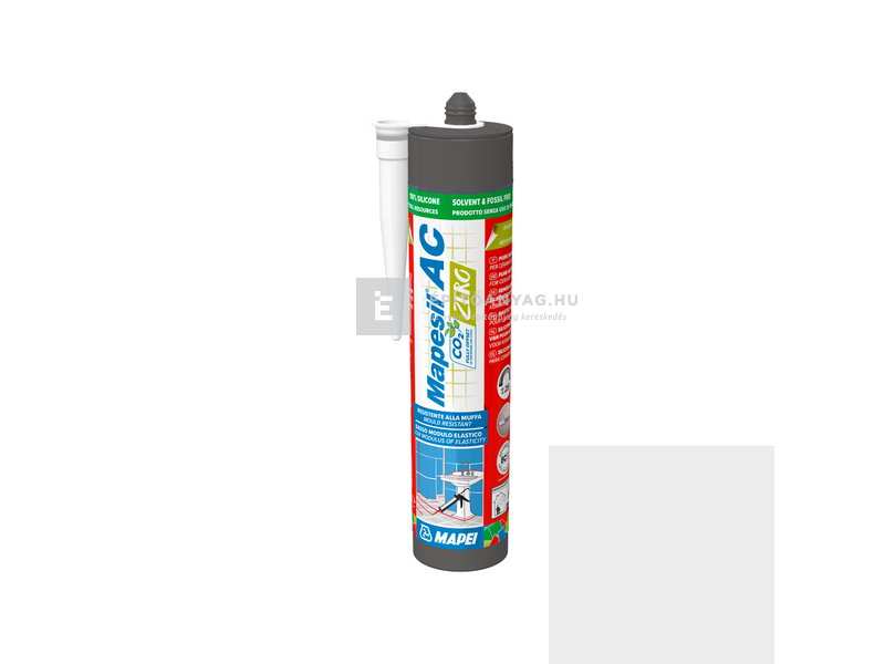 Mapei Mapesil AC Zero szilikon 111, ezüstszürke 310 ml
