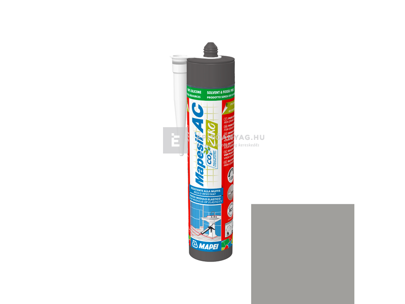 Mapei Mapesil AC Zero szilikon 112, középszürke 310 ml