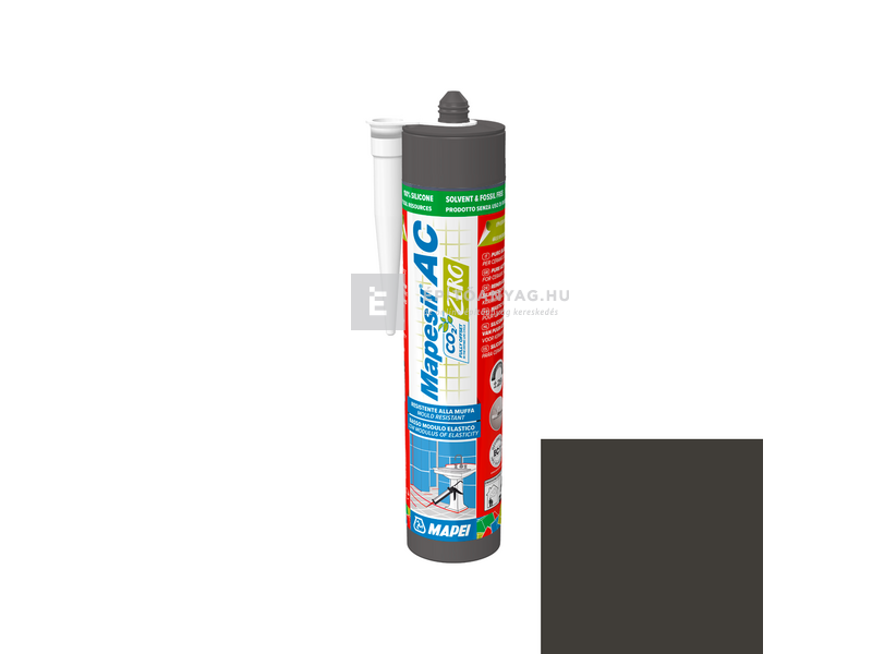 Mapei Mapesil AC Zero szilikon 120, fekete 310 ml