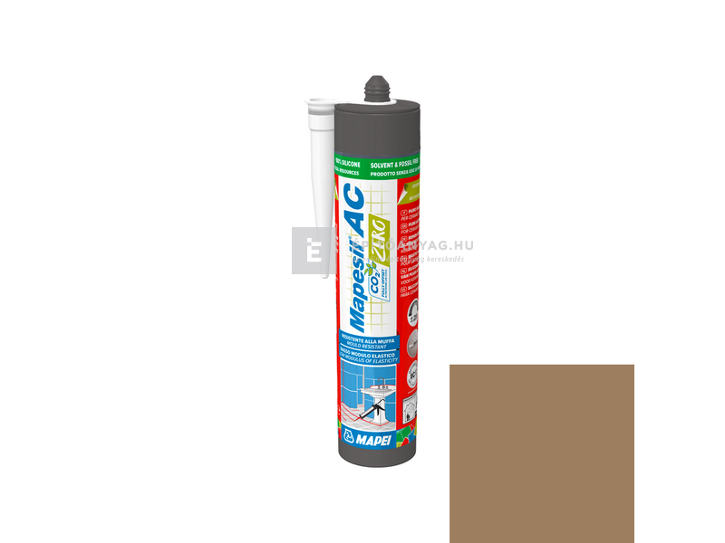 Mapei Mapesil AC Zero szilikon 135, aranypor 310 ml