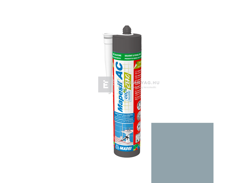 Mapei Mapesil AC Zero szilikon 176, zöldesszürke 310 ml