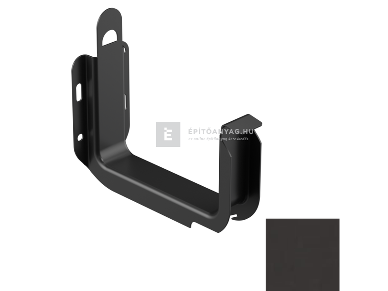 Galeco STAL2 150 grafit univerzális csatornatartó, takarólemezhez, szögletes