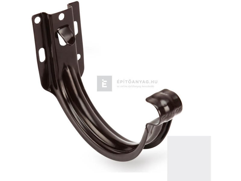 Galeco PVC 150 fehér univerzális fém csatornatartó