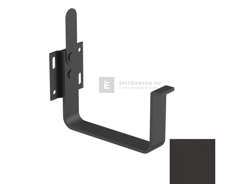 Galeco STAL2 szögletes 150 grafit univerzális csatornatartó