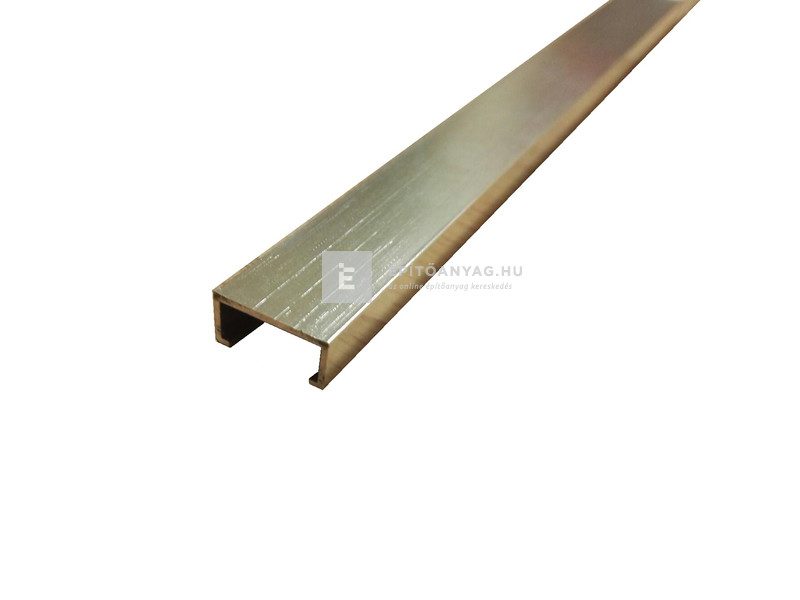 Viarprofil 15 mm szálcsiszolt polír króm dekor