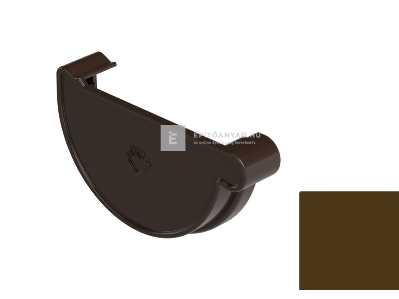 Galeco PVC 100 barna végzáró balos