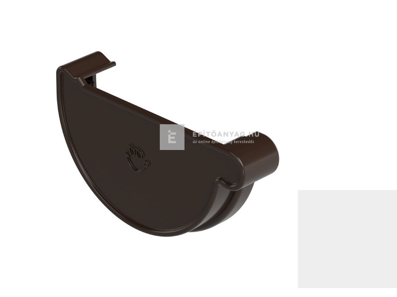 Galeco PVC 150 fehér végzáró balos