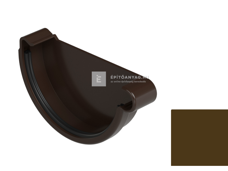Galeco PVC 150 barna végzáró jobbos