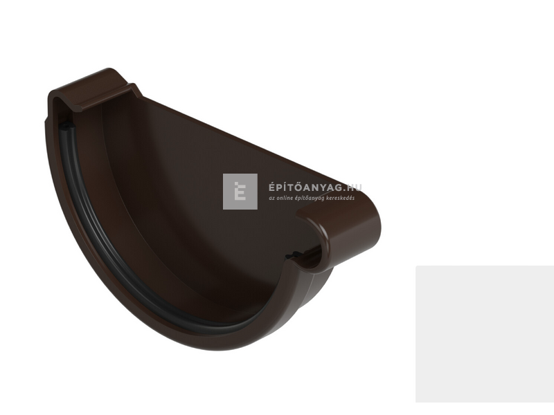 Galeco PVC 150 fehér végzáró jobbos