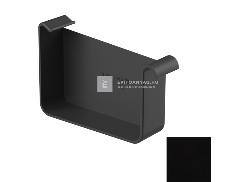 Galeco STAL2 szögletes 150 fekete végzáró, jobbos