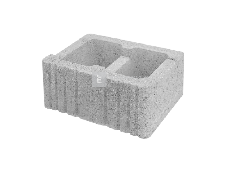 Abeton Via-Flor Támfal szürke 40x30x15 cm