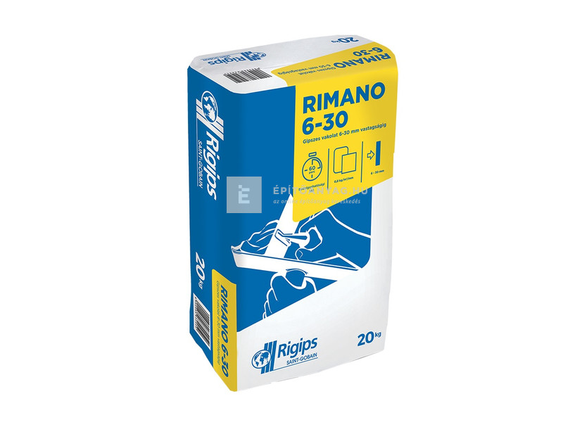 Rigips Rimano 6-30 gipszes vakolat 20 kg