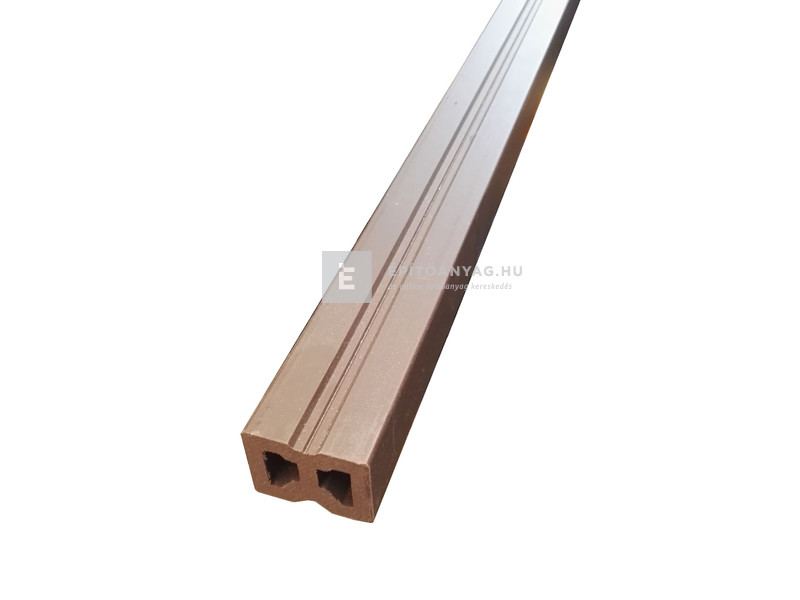 újHÁZ WPC párnafa, csokoládé 2 m
