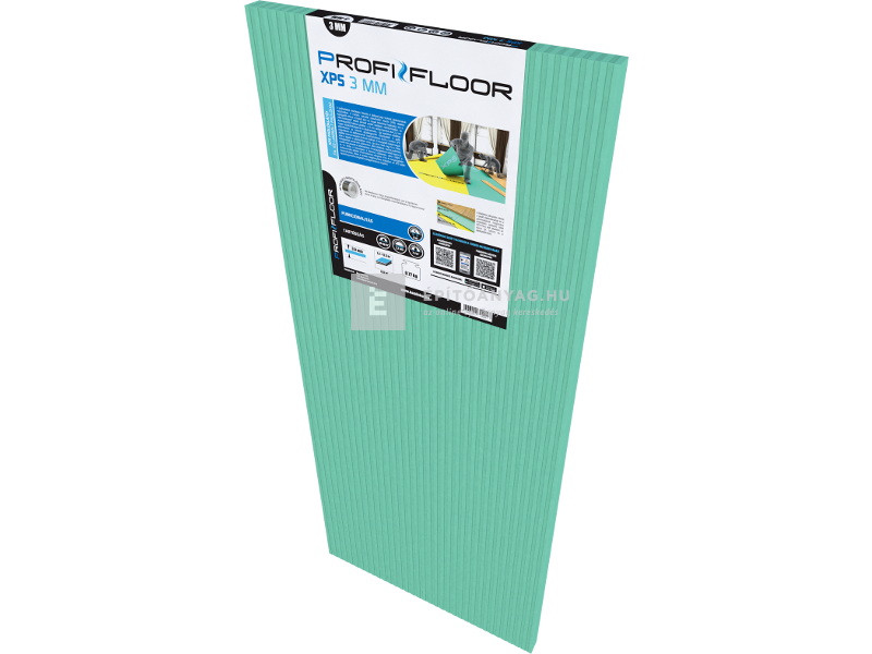 Baudekor Profi Floor XPS padló alátét 3 mm x 0,5x1,2 m