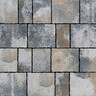 Semmelrock Appia Antica kombi térkő lávaszürke melírozott 5 cm